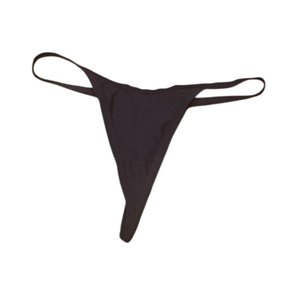 Shekini Navy Blue Swimwear Thong Bottoms, Size M, NWT - Picture 1 of 4